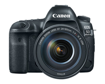 Canon EOS 5D Mark IV DSLR Camera + EF 24 - 105mm IS USM Lens - Elexone